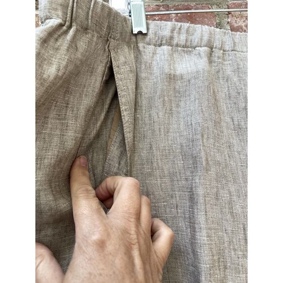 Eileen Fisher Beige Straight Leg Pants. Perfect condition! - Picture 6 of 10